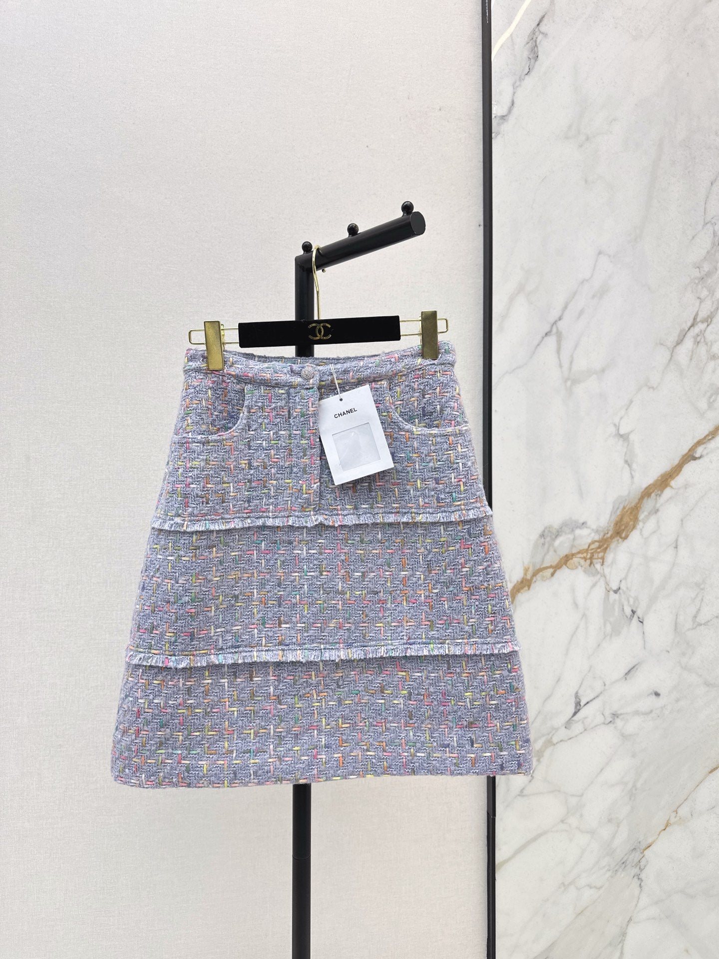 Chan 25fw woven skirt
