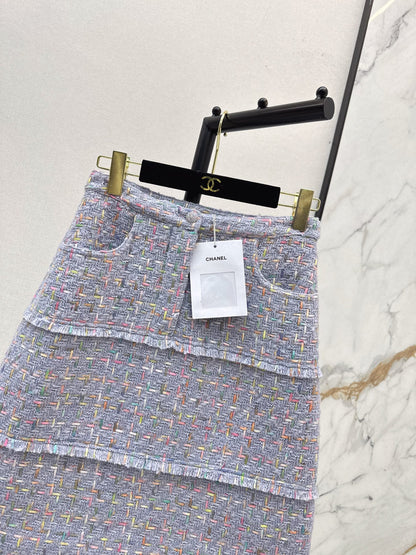 Chan 25fw woven skirt