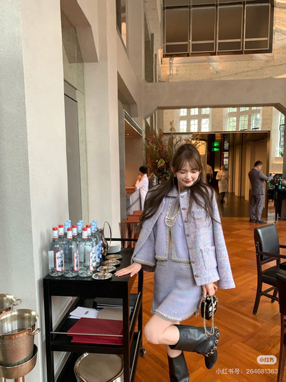 Chan 25fw woven skirt