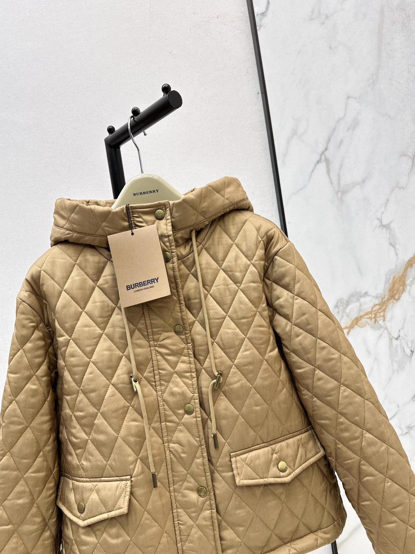 Bur 25fw quilted jacket
