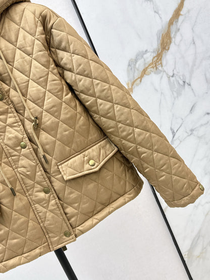 Bur 25fw quilted jacket