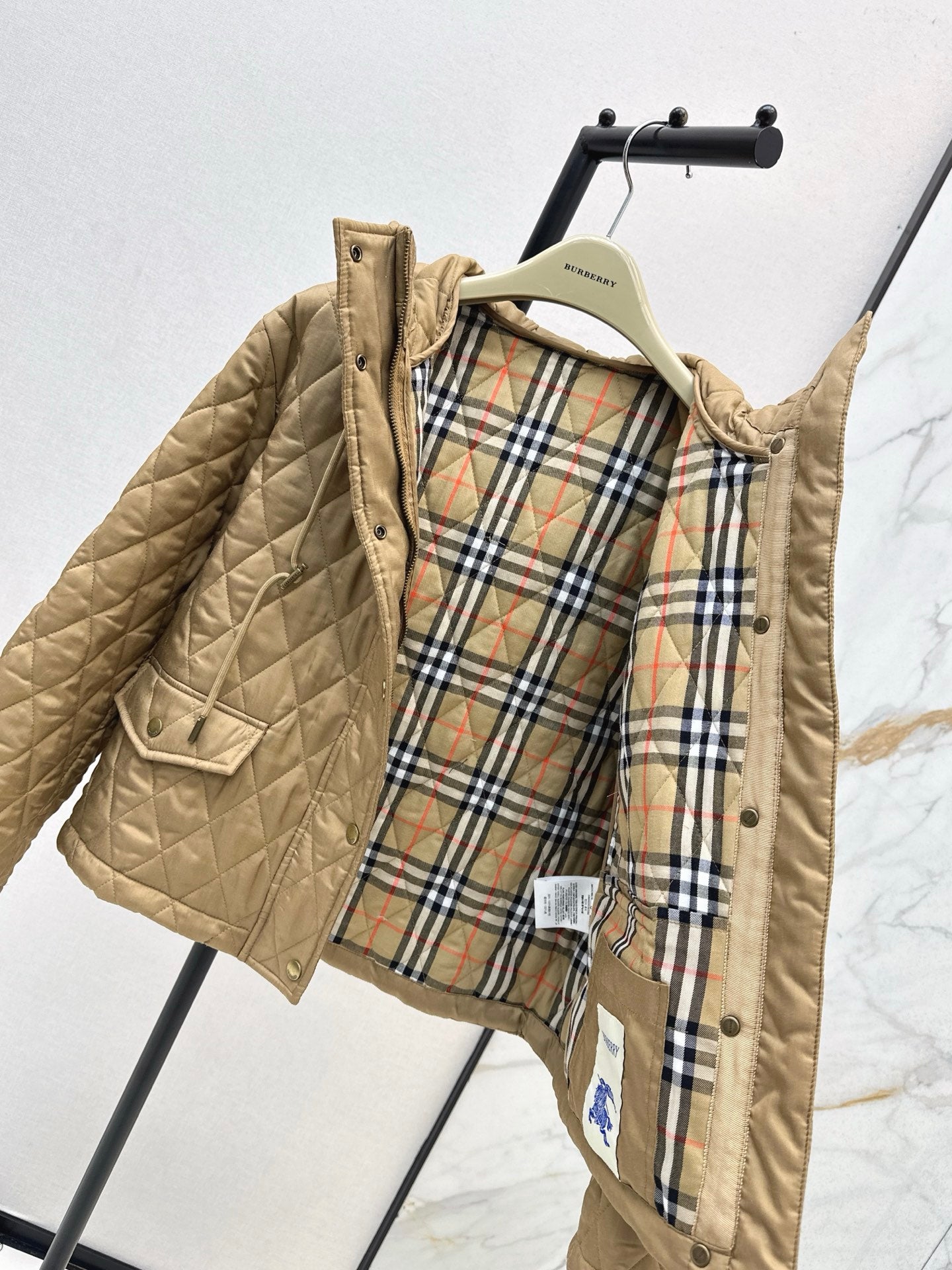 Bur 25fw quilted jacket