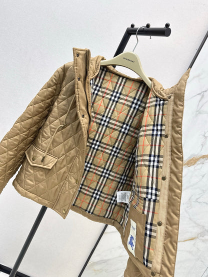 Bur 25fw quilted jacket