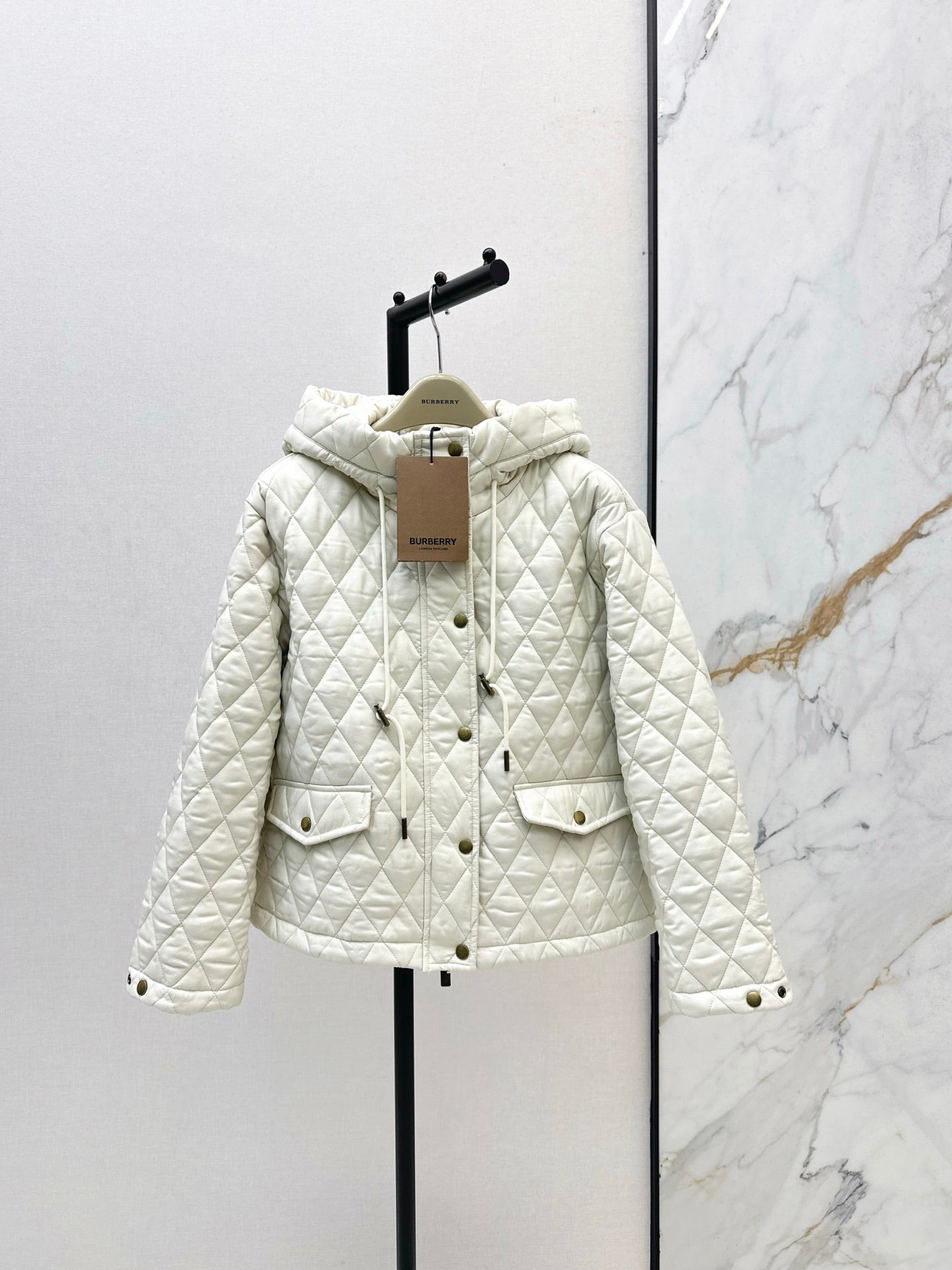 Bur 25fw quilted jacket