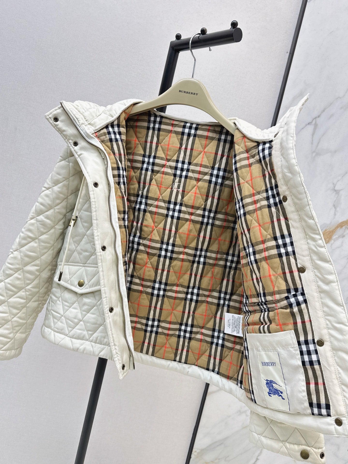 Bur 25fw quilted jacket