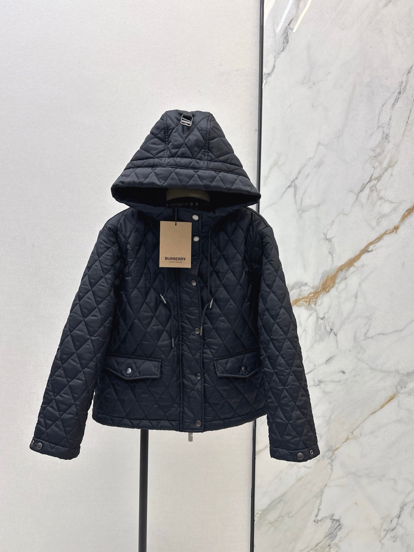 Bur 25fw quilted jacket