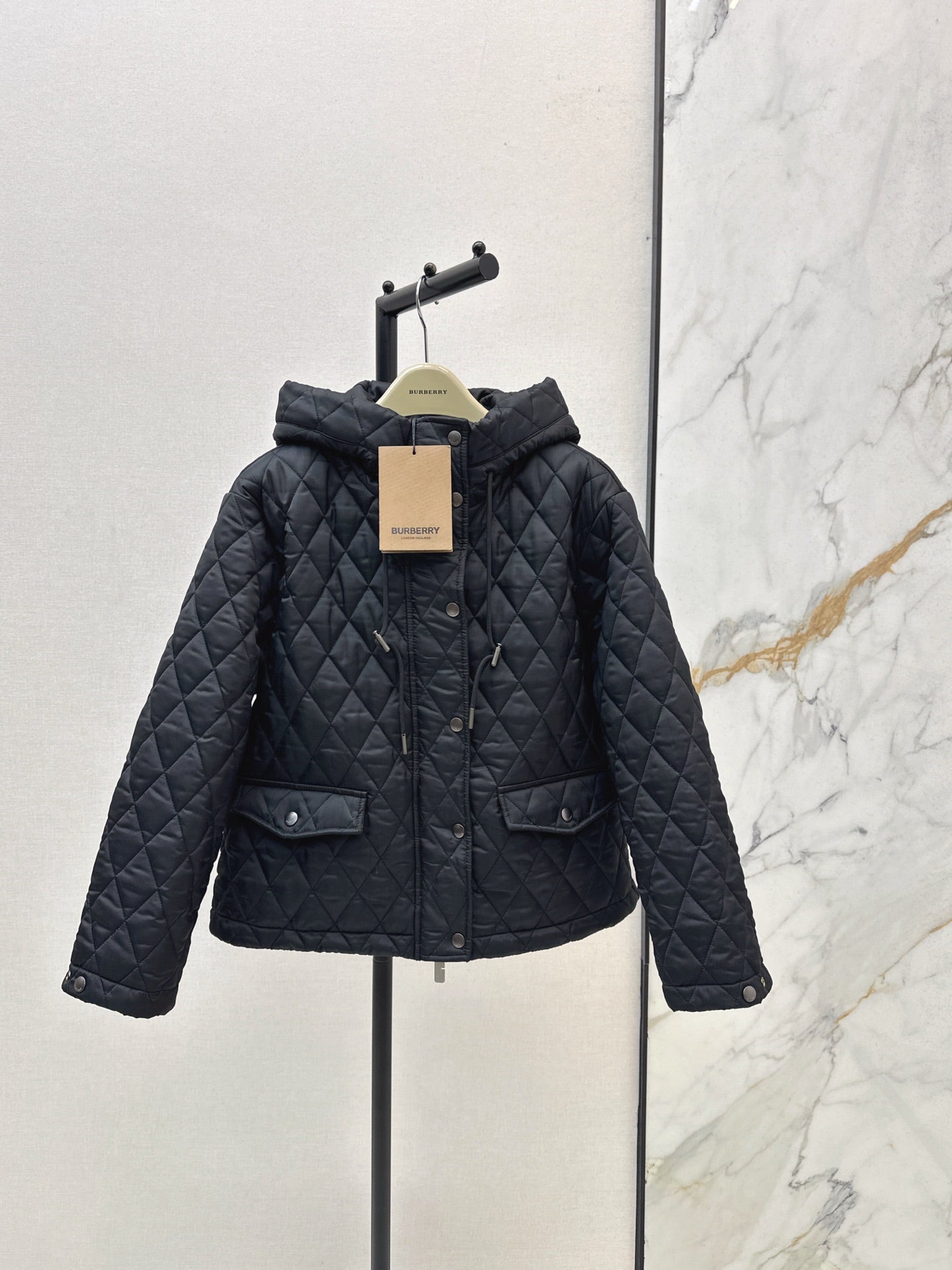 Bur 25fw quilted jacket