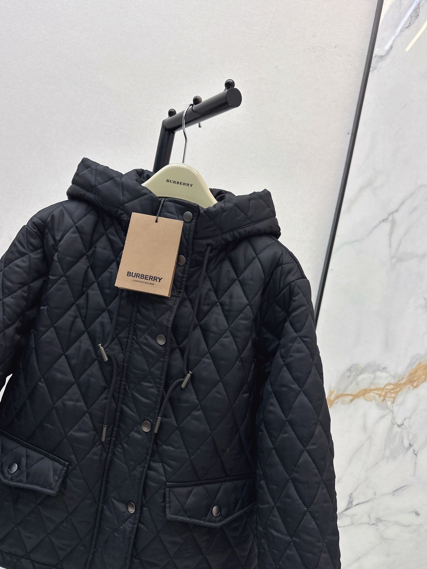 Bur 25fw quilted jacket