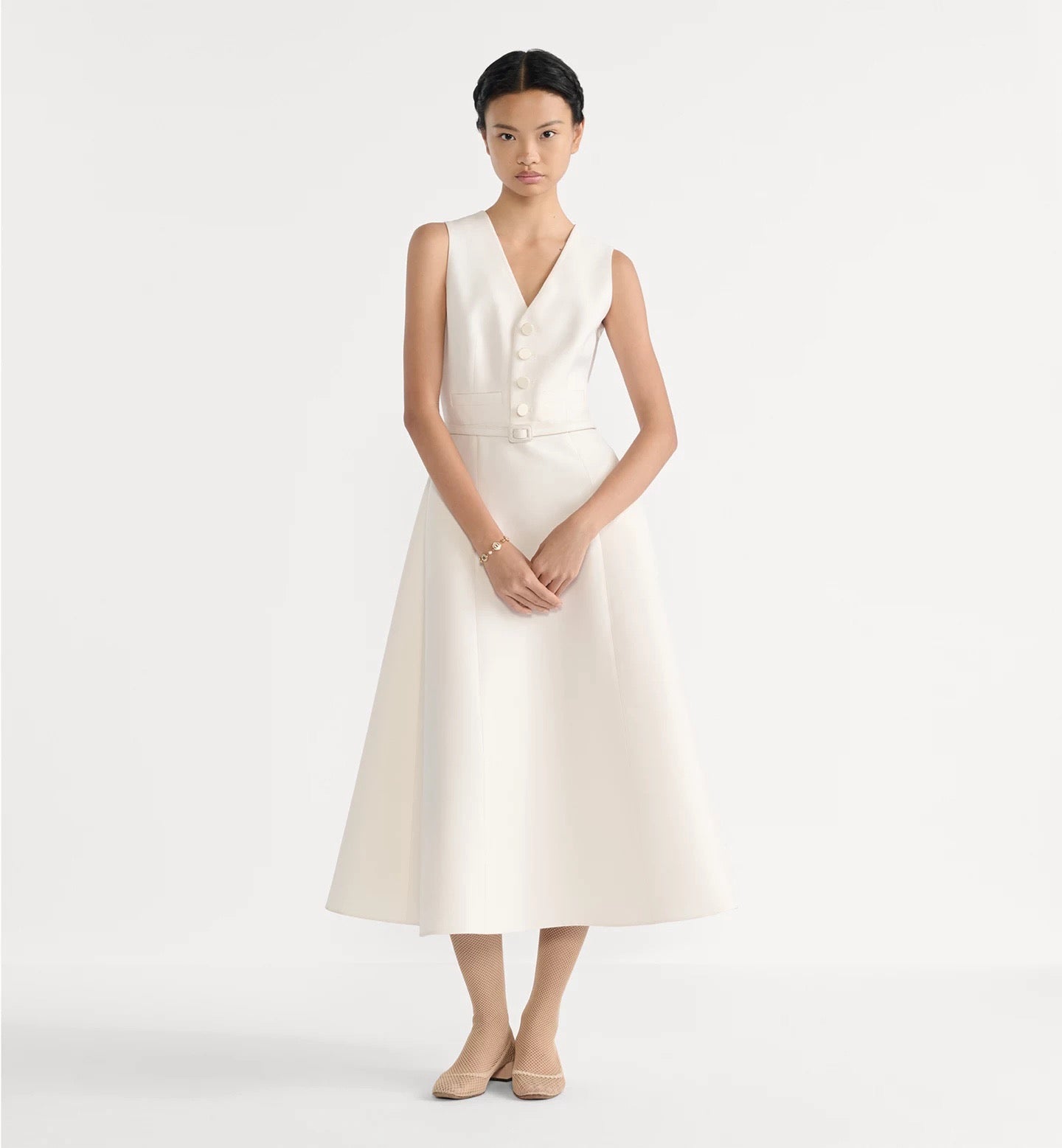 CD 25fw sleeveless dress