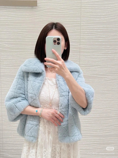 CD 25fw fur jacket