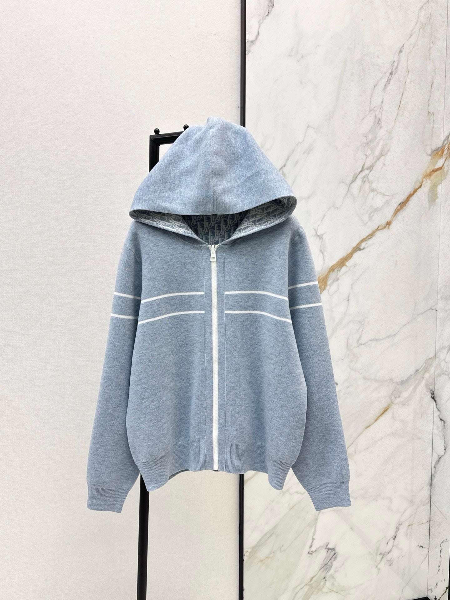 CD 25fw hooded reversible jacket