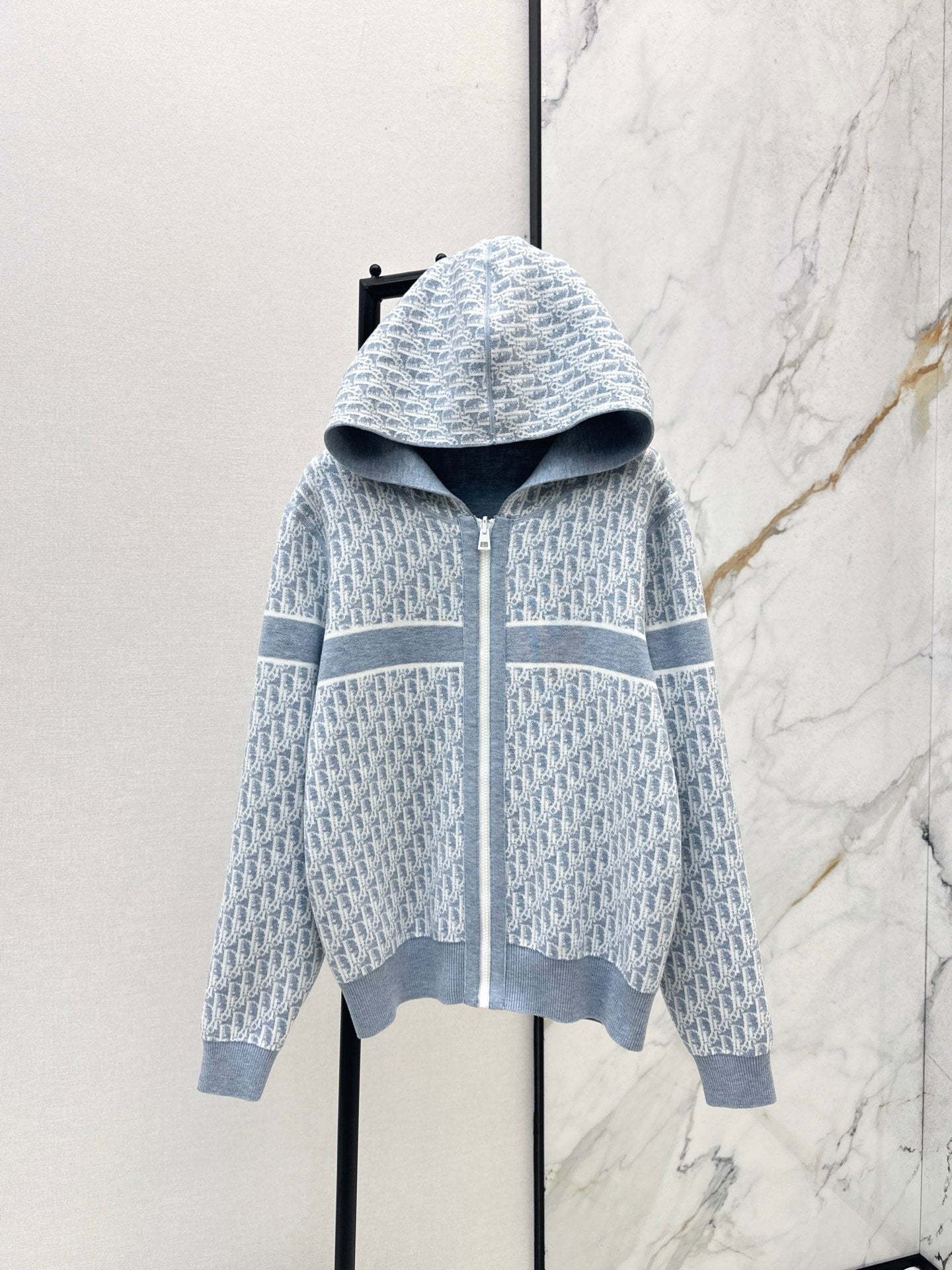 CD 25fw hooded reversible jacket