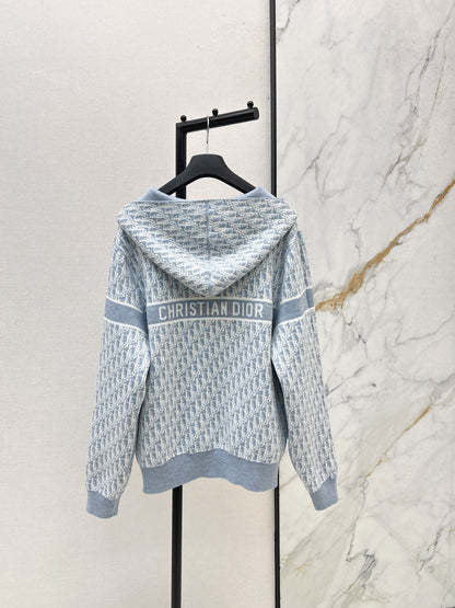 CD 25fw hooded reversible jacket