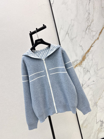 CD 25fw hooded reversible jacket