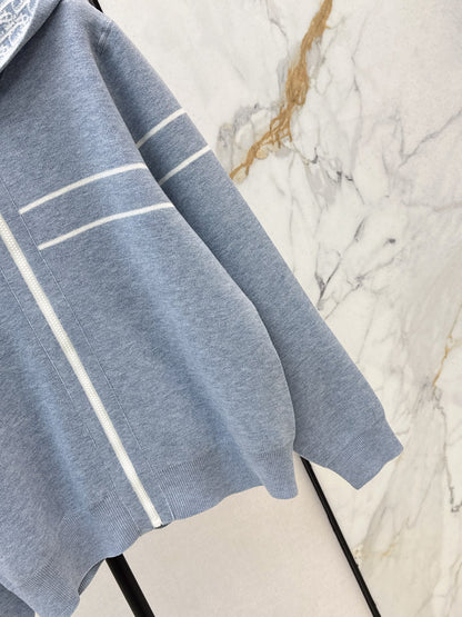 CD 25fw hooded reversible jacket