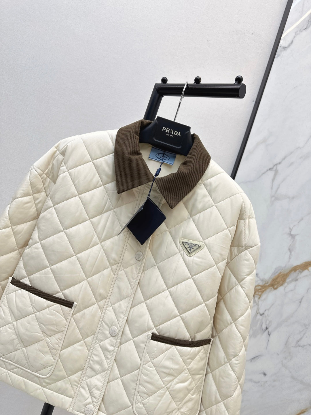 Pra 25fw quilted jacket