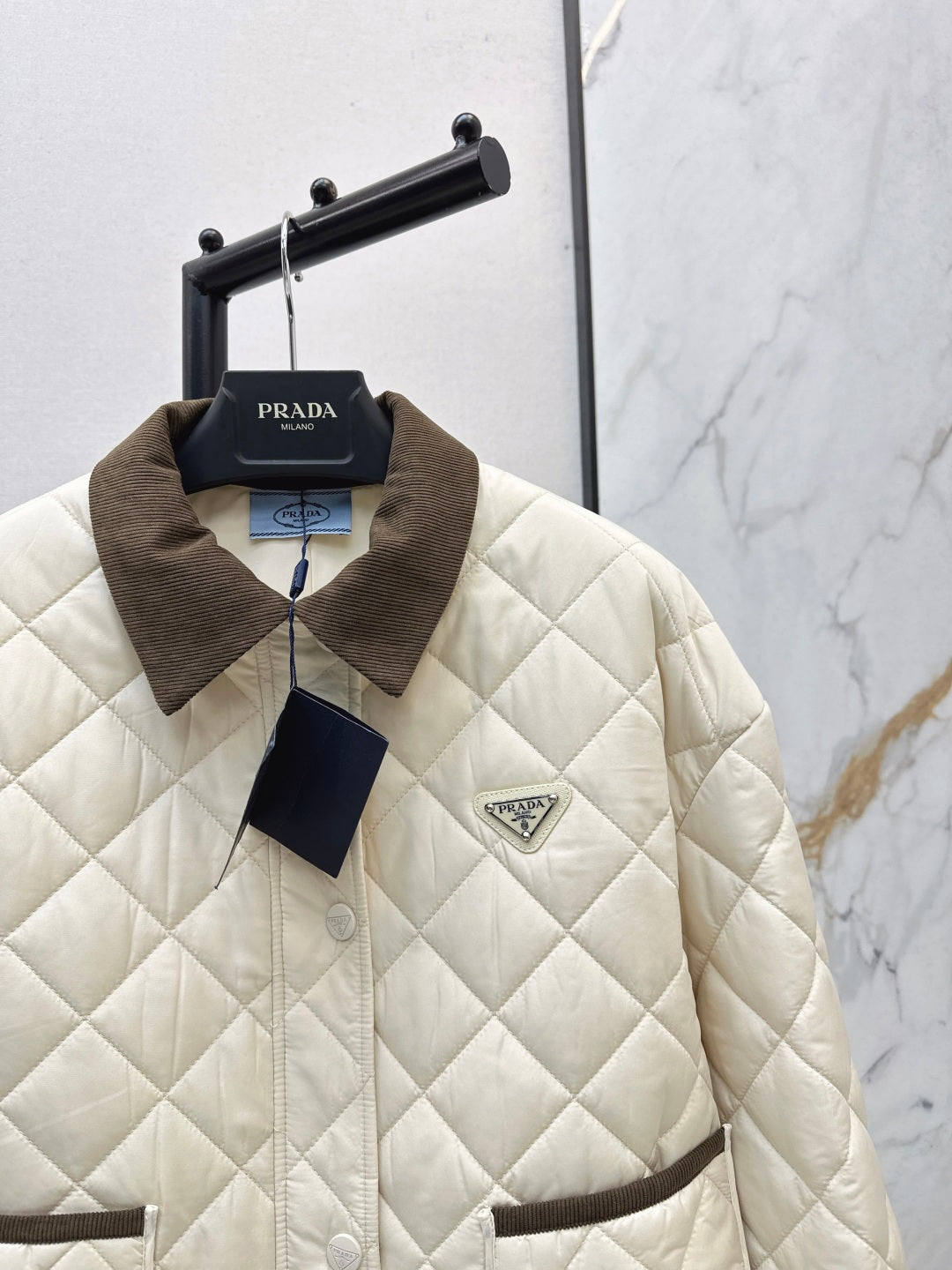 Pra 25fw quilted jacket
