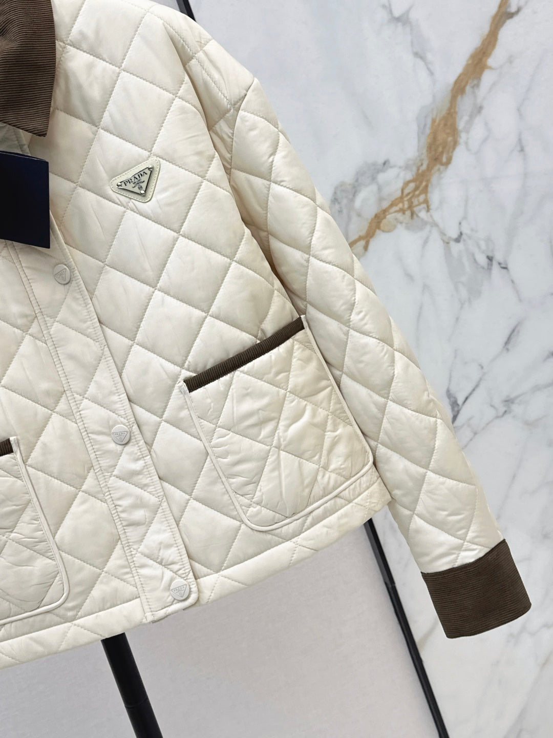 Pra 25fw quilted jacket