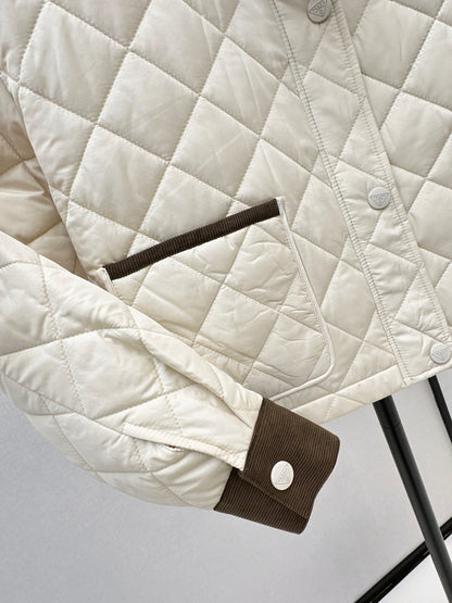Pra 25fw quilted jacket