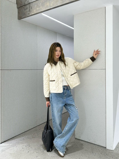 Pra 25fw quilted jacket