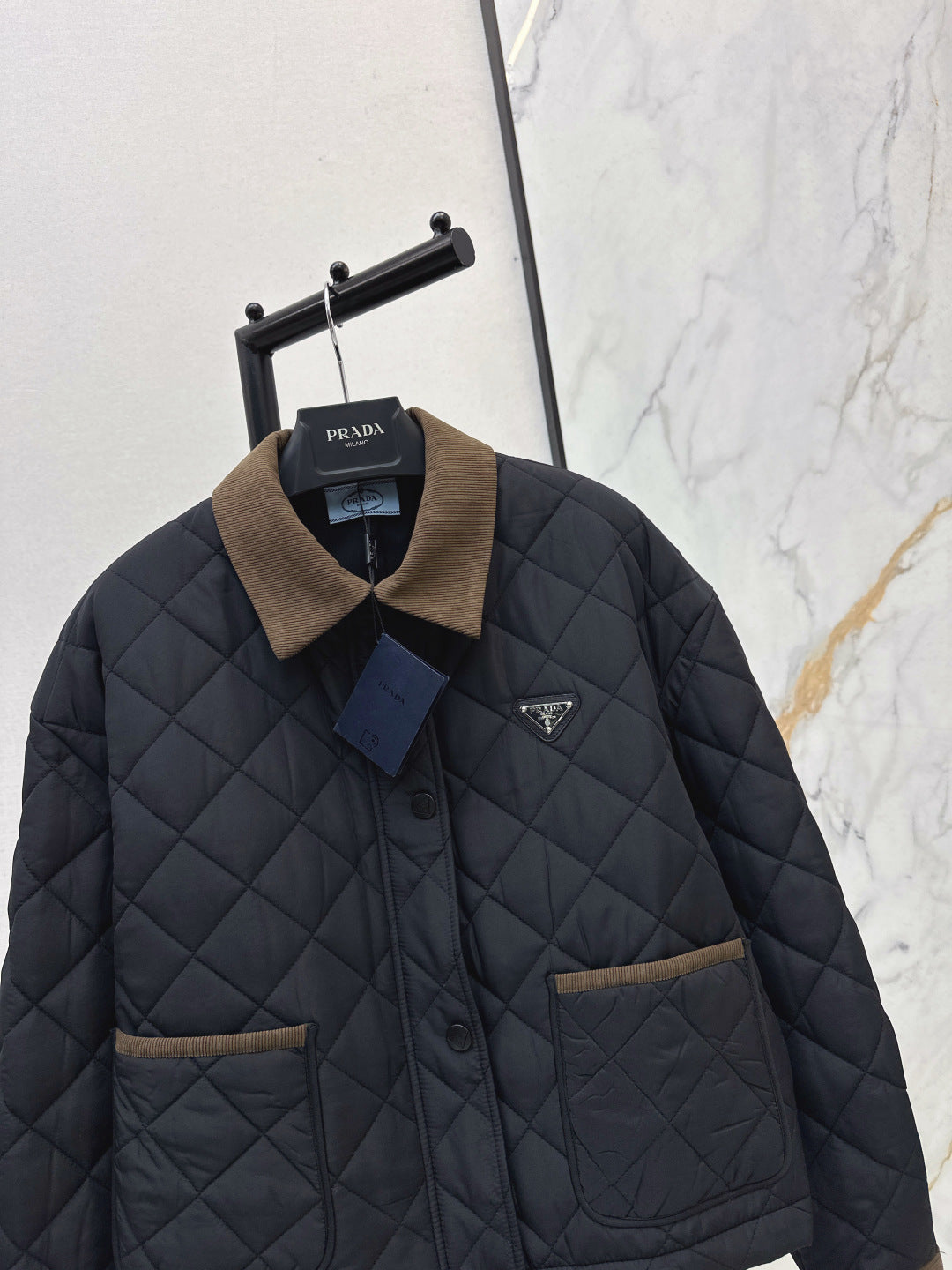 Pra 25fw quilted jacket