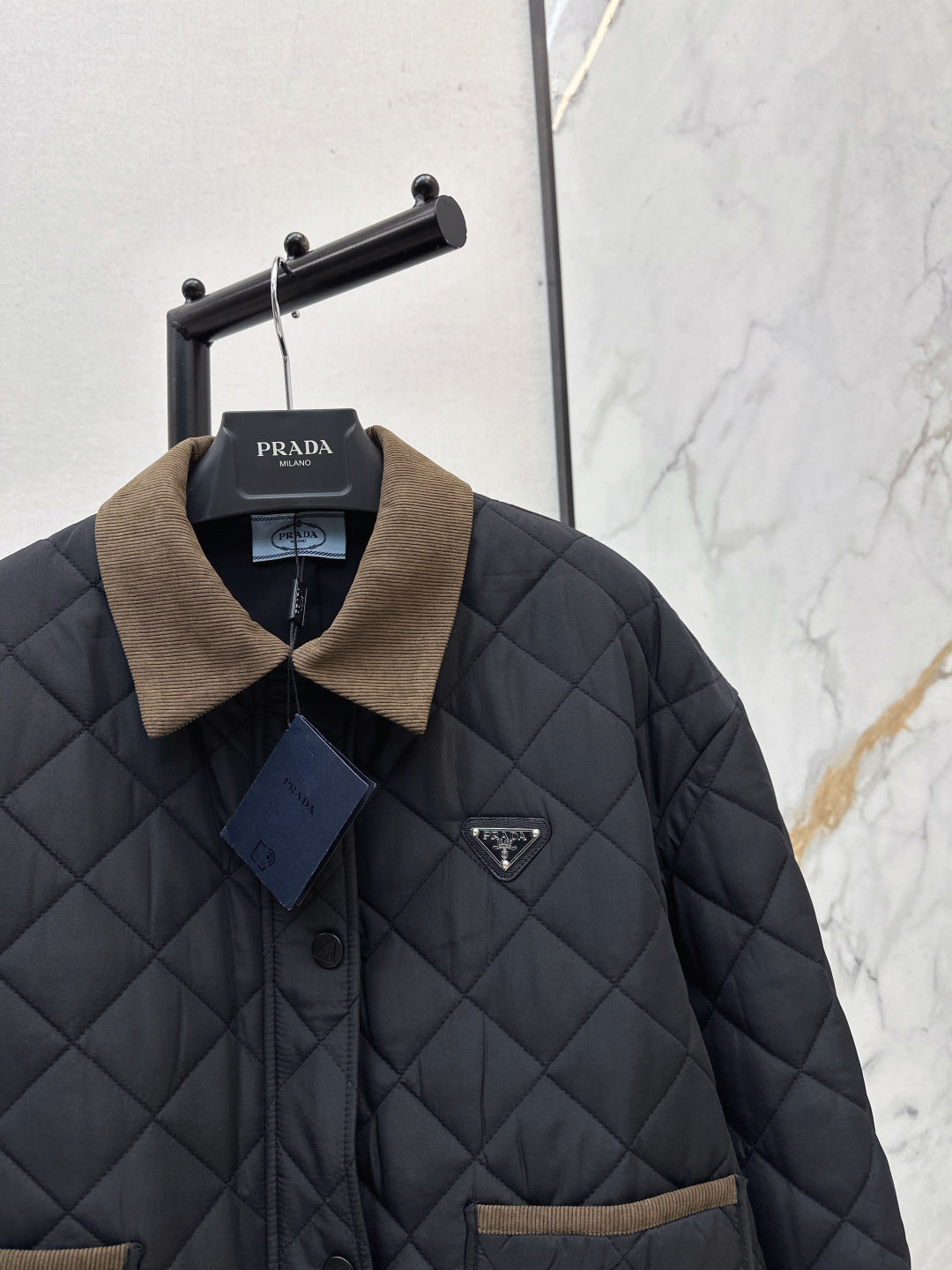 Pra 25fw quilted jacket