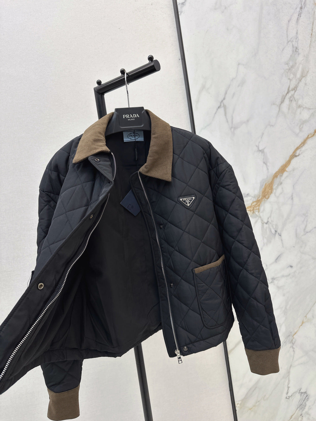 Pra 25fw quilted jacket