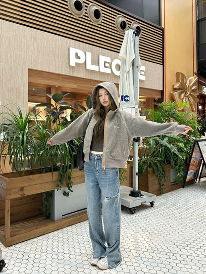 Miu 25fw hooded jacket