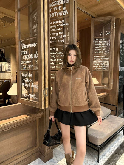 Miu 25fw hooded jacket