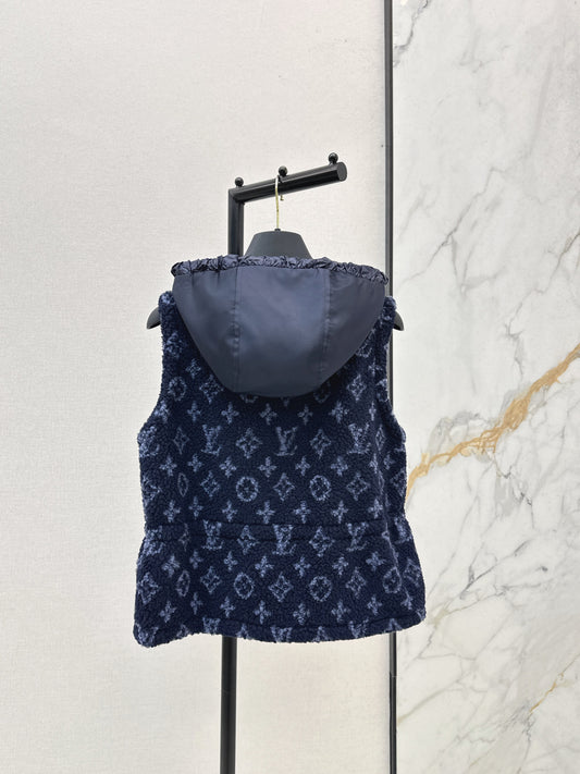 Loui 25fw hooded vest