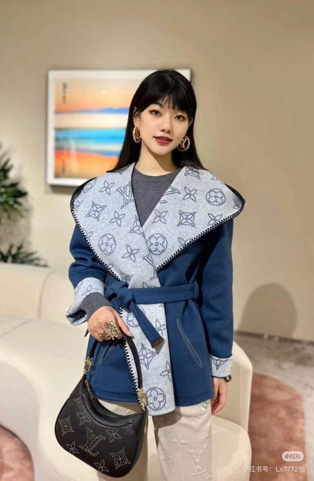 Loui 25fw reversible pea coats