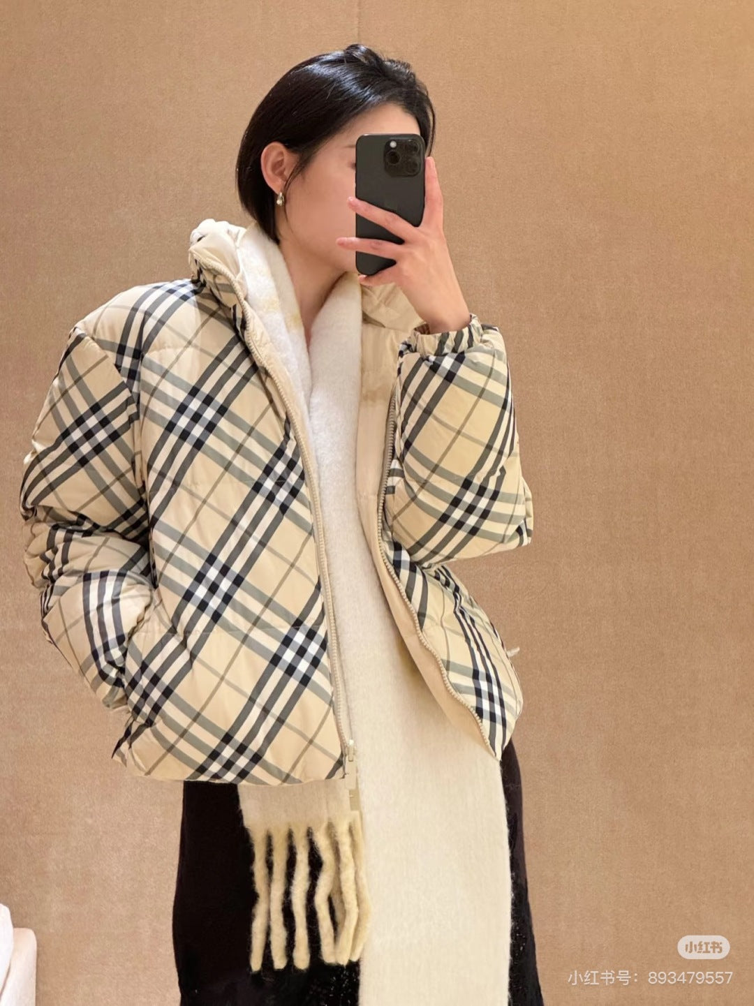 Bur 25fw reversible down jacket