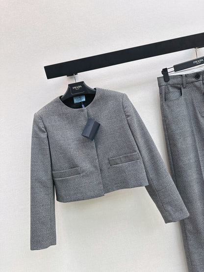 Pra 25fw plaid jacket