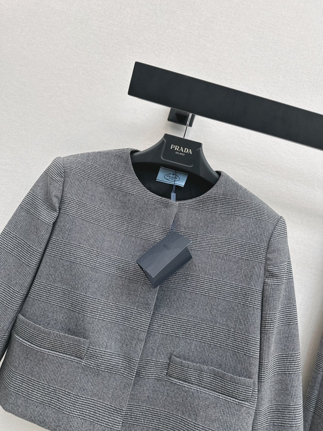 Pra 25fw plaid jacket