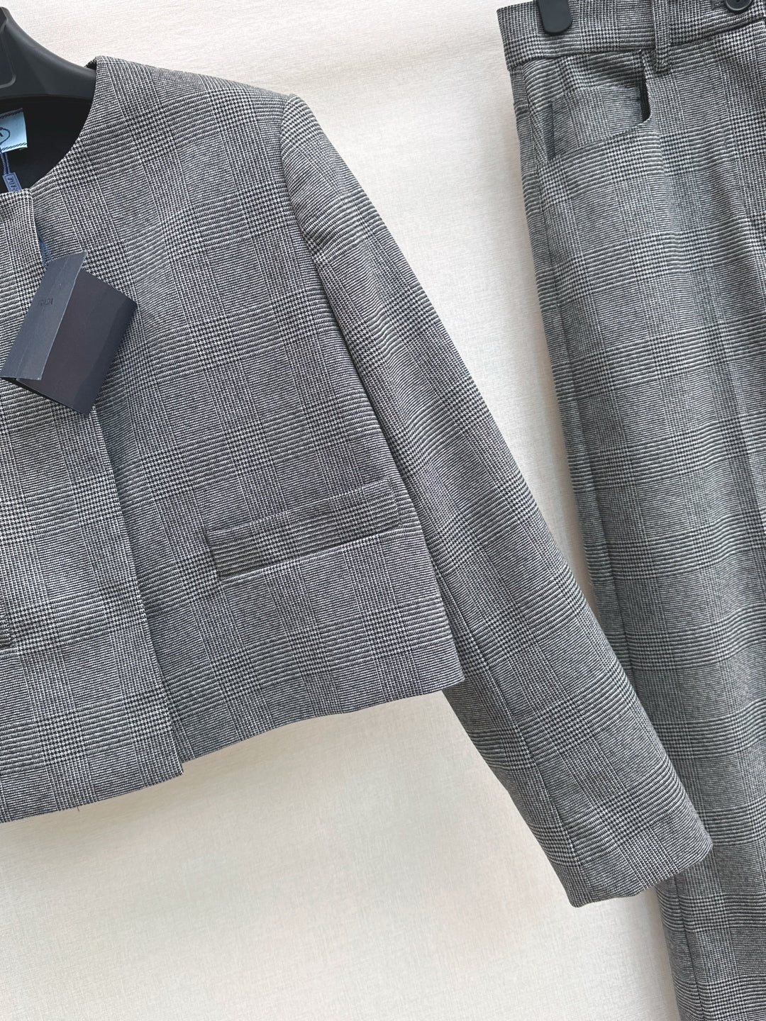 Pra 25fw plaid jacket