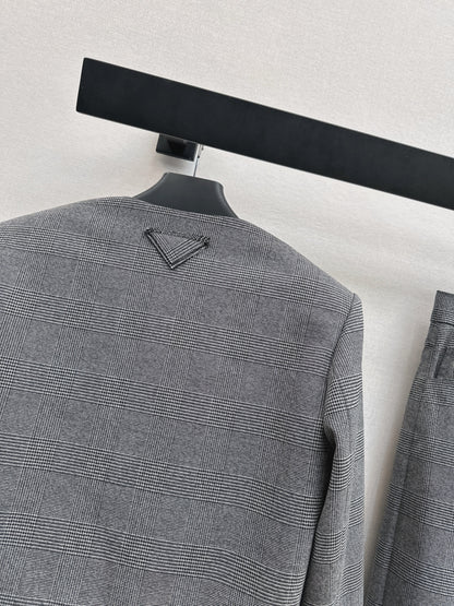 Pra 25fw plaid jacket