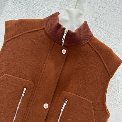 Herm 25fw cashmere vest