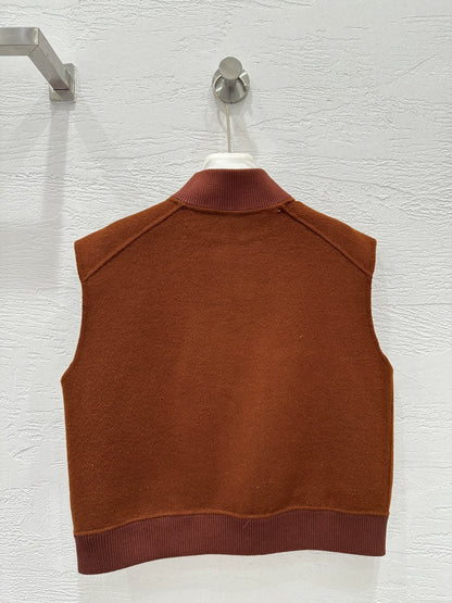 Herm 25fw cashmere vest