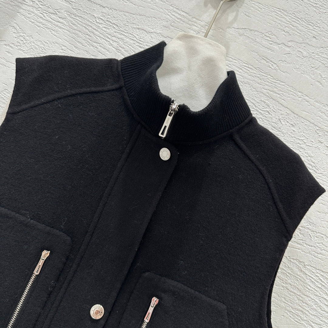 Herm 25fw cashmere vest