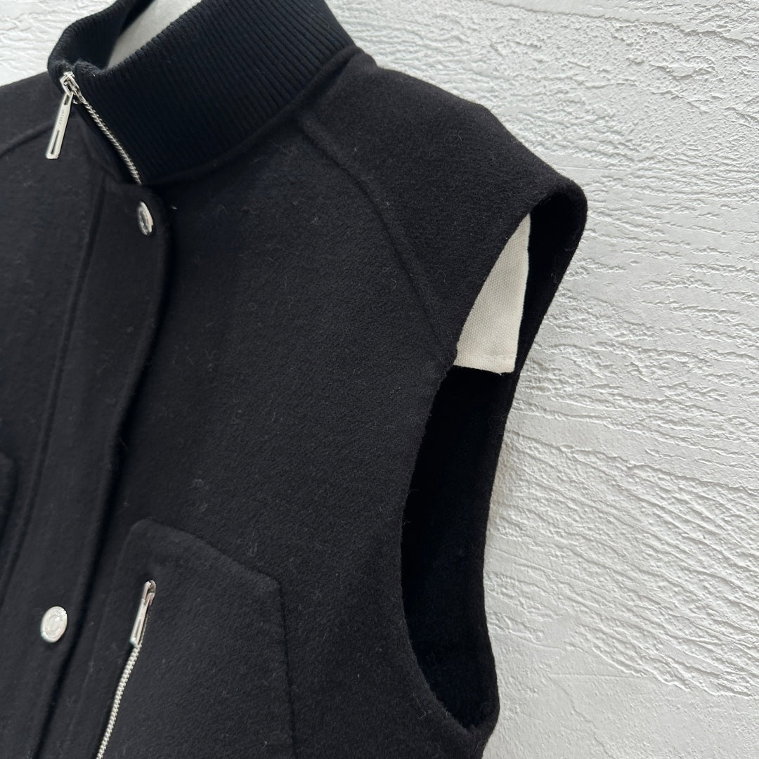 Herm 25fw cashmere vest
