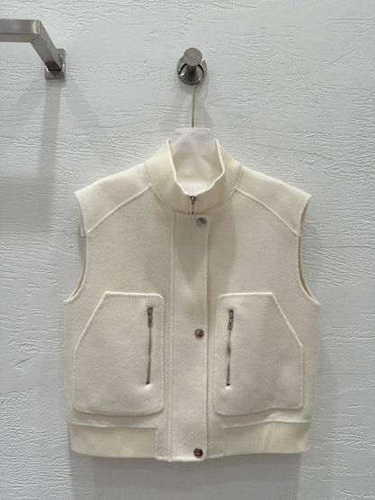 Herm 25fw cashmere vest