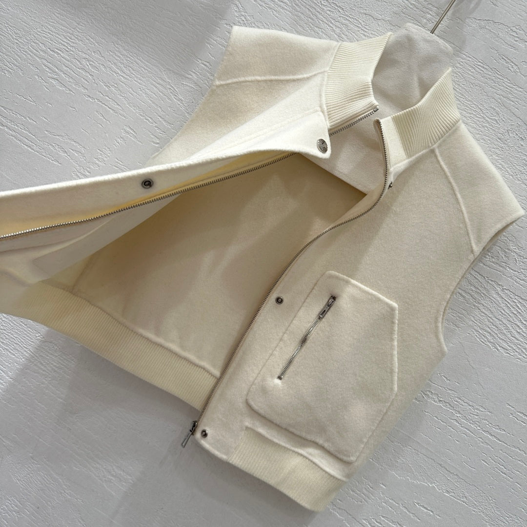 Herm 25fw cashmere vest