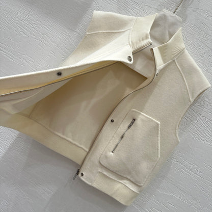 Herm 25fw cashmere vest