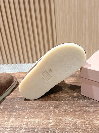 Miu 25fw insulated boots