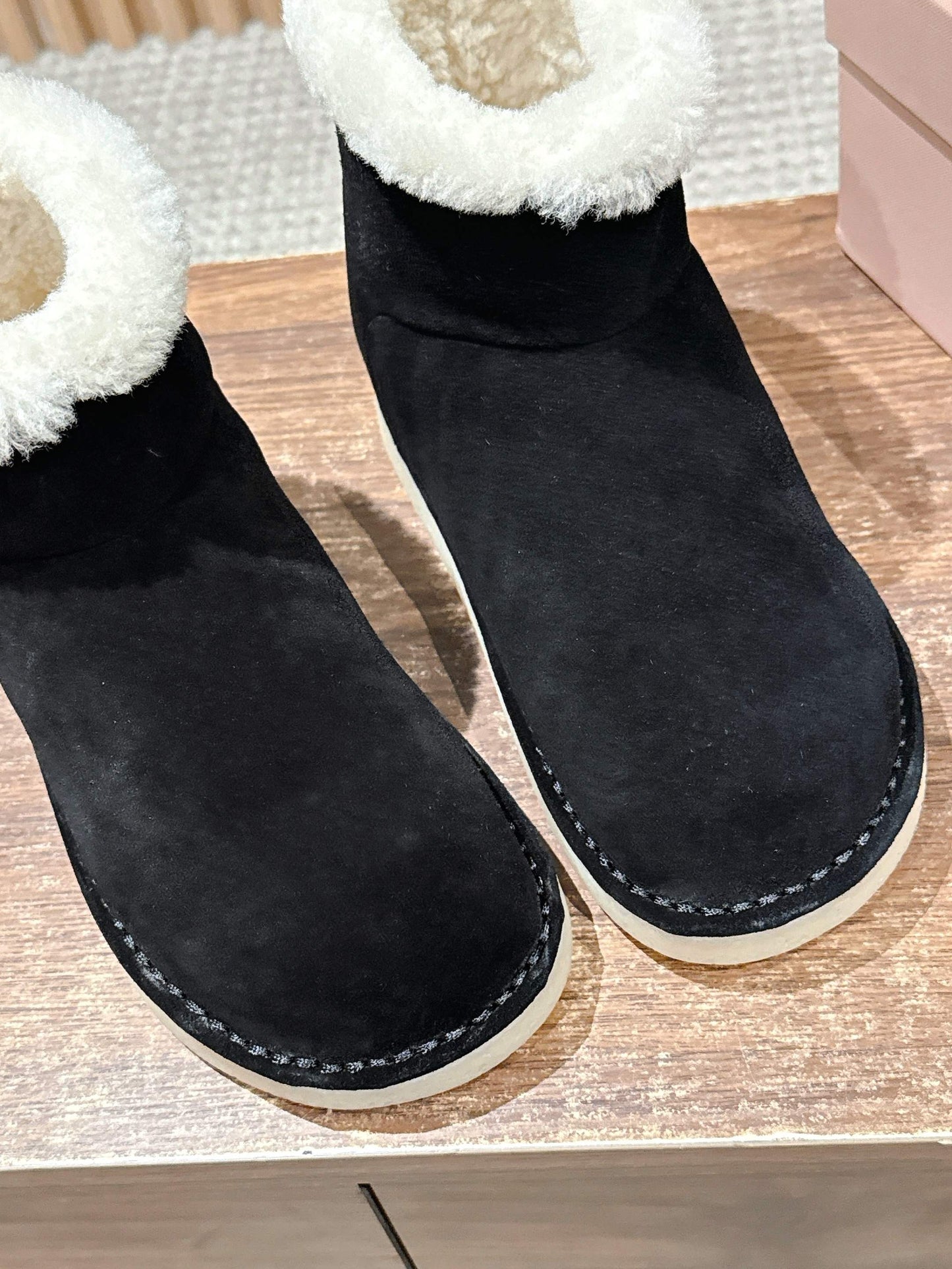 Miu 25fw insulated boots
