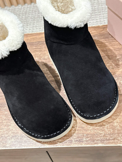 Miu 25fw insulated boots