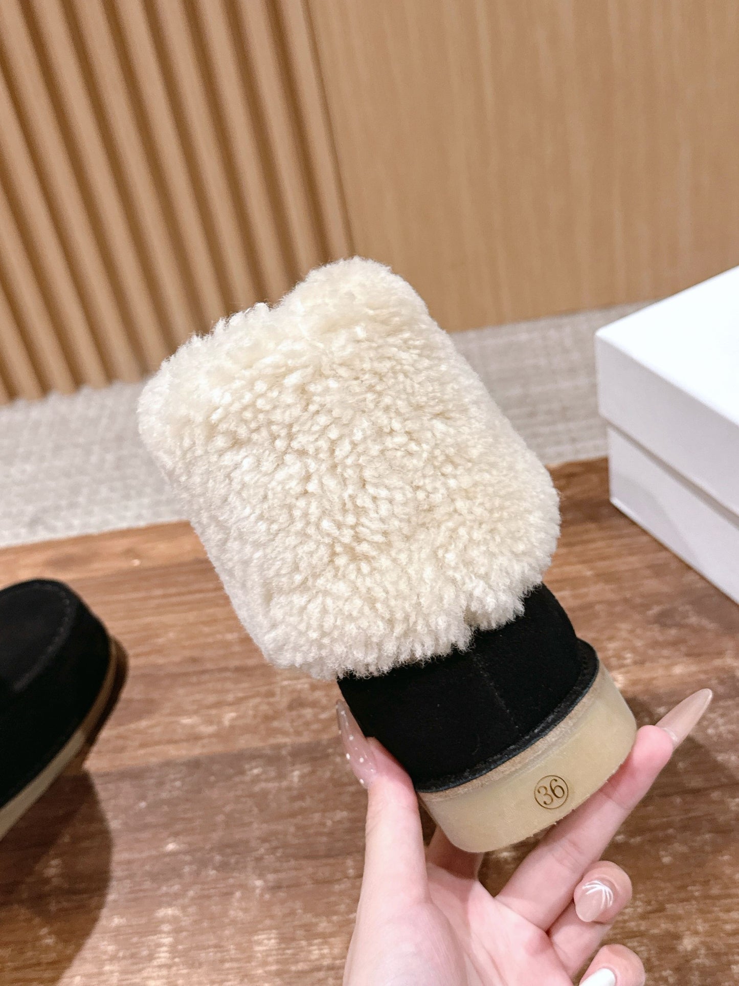 Chlo 25fw snow boots