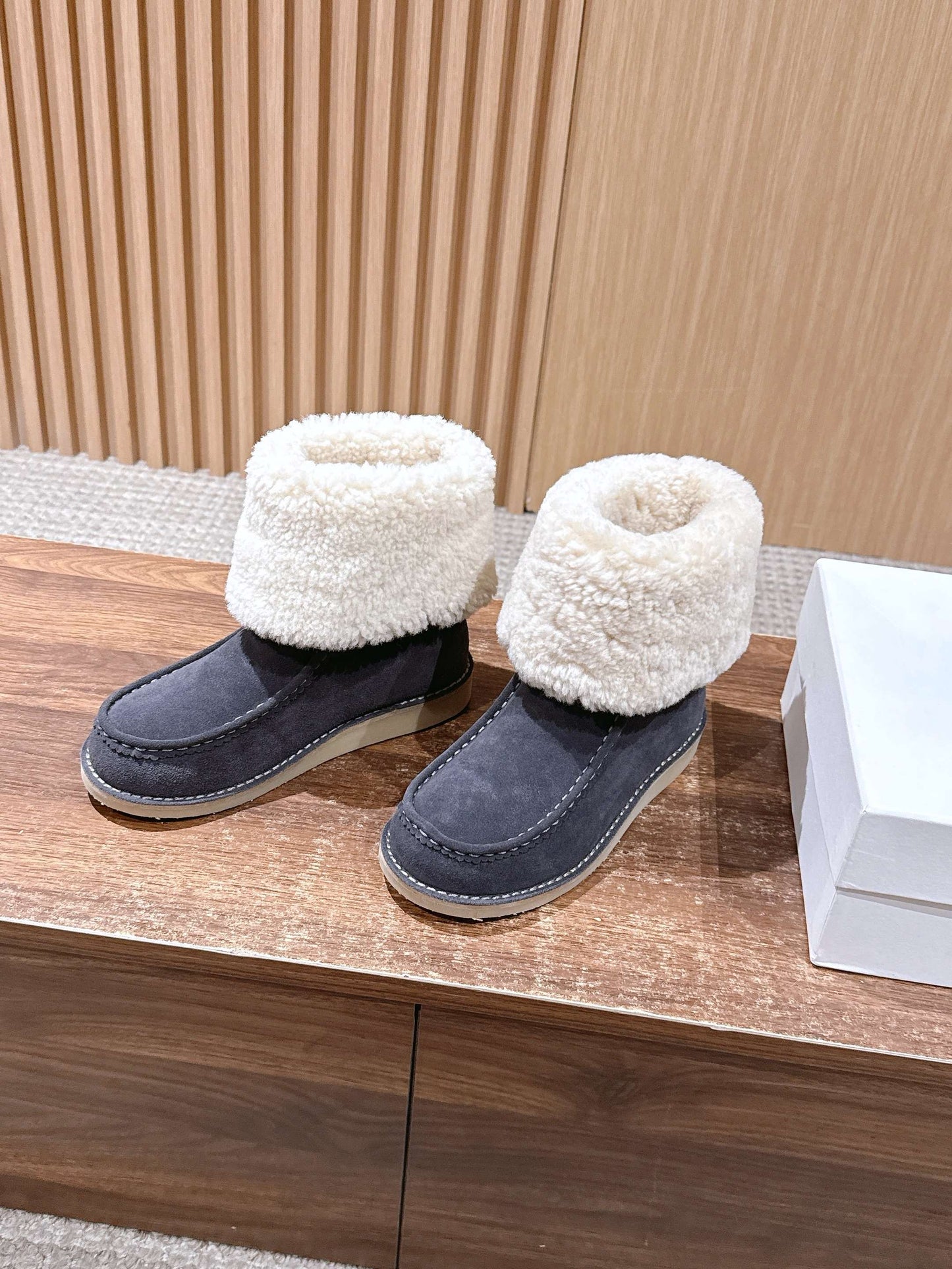 Chlo 25fw snow boots