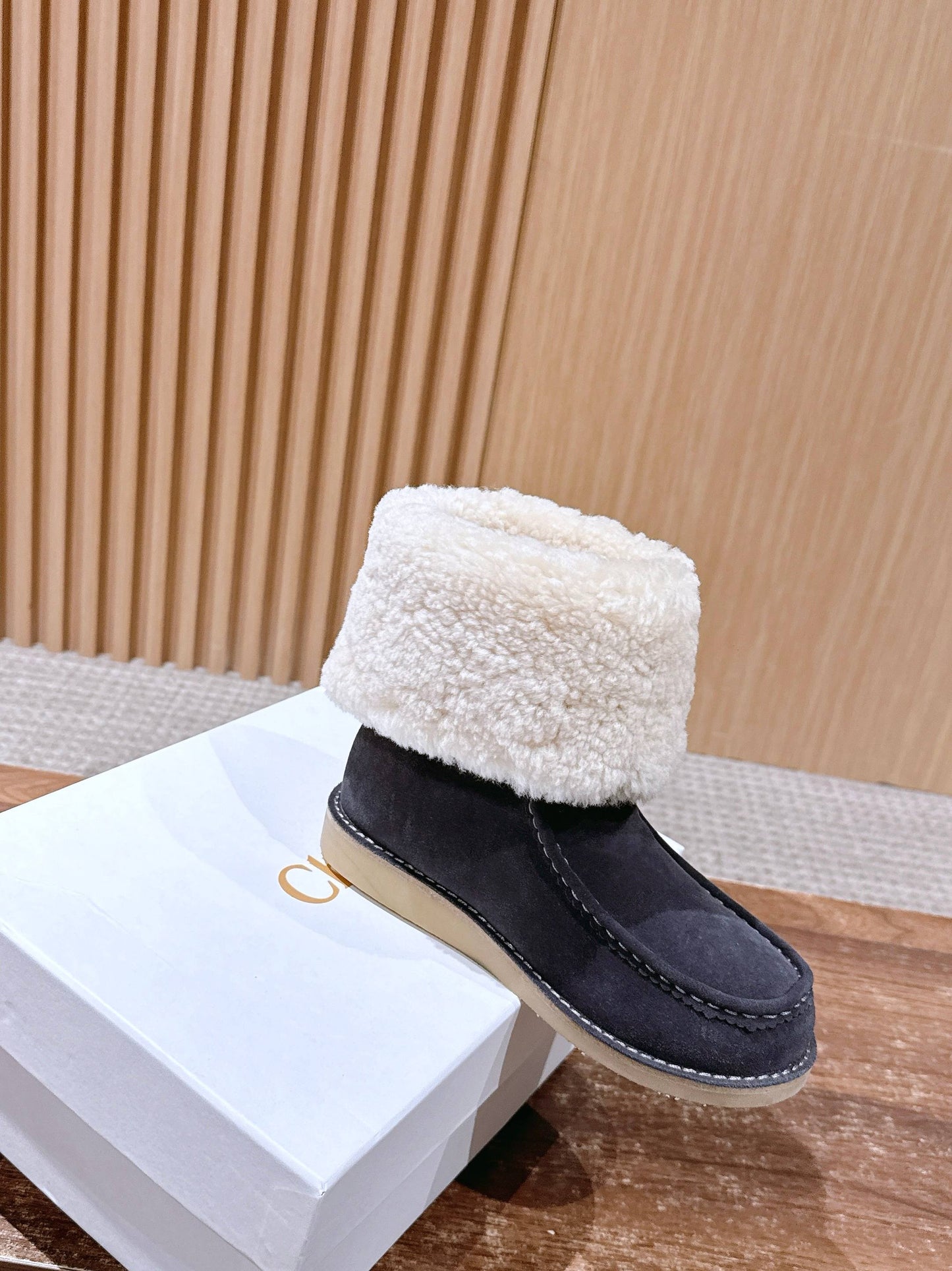 Chlo 25fw snow boots