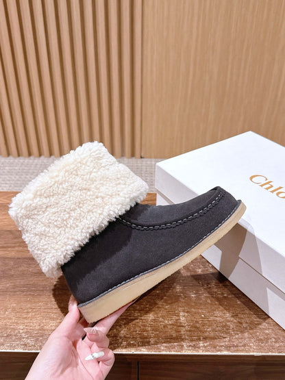 Chlo 25fw snow boots